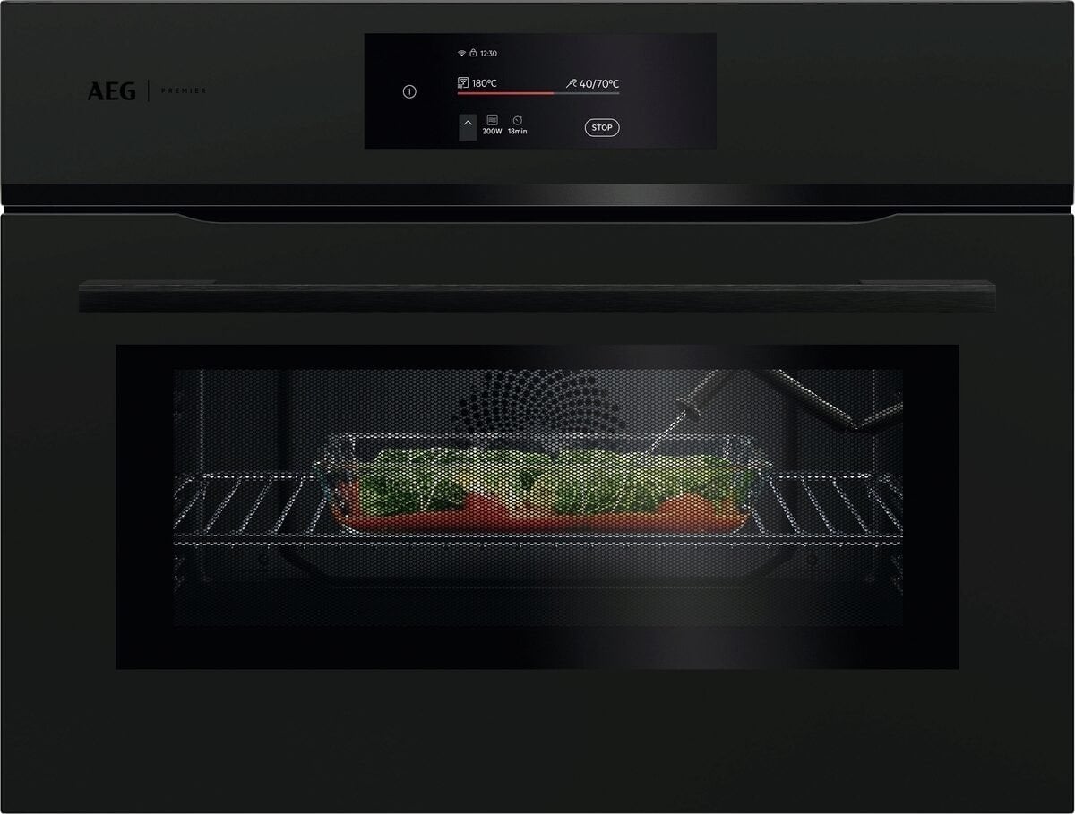 Compact built-in oven AEG PK8000WT Premier Line series 8000 MealAssist