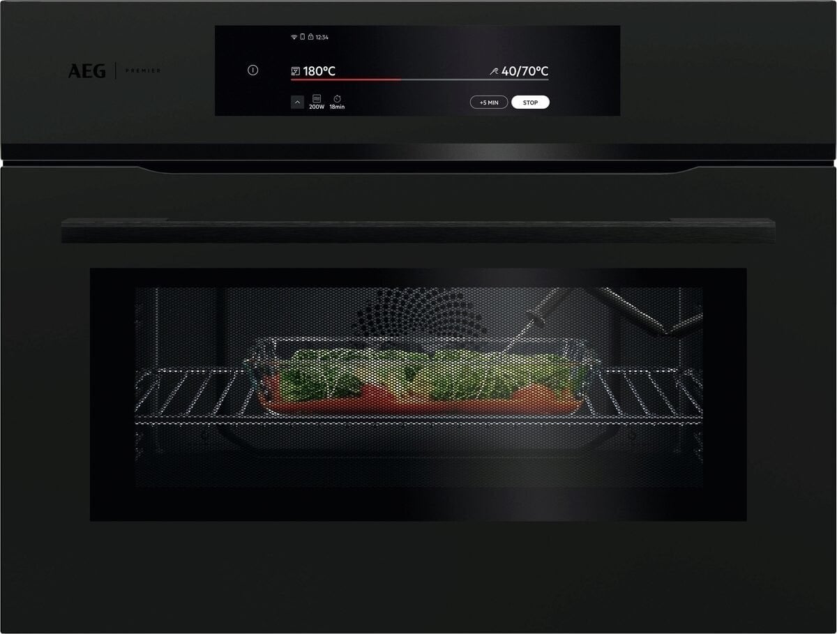 Compact built-in oven AEG PK9000WT Premier Line series 9000 ProAssist