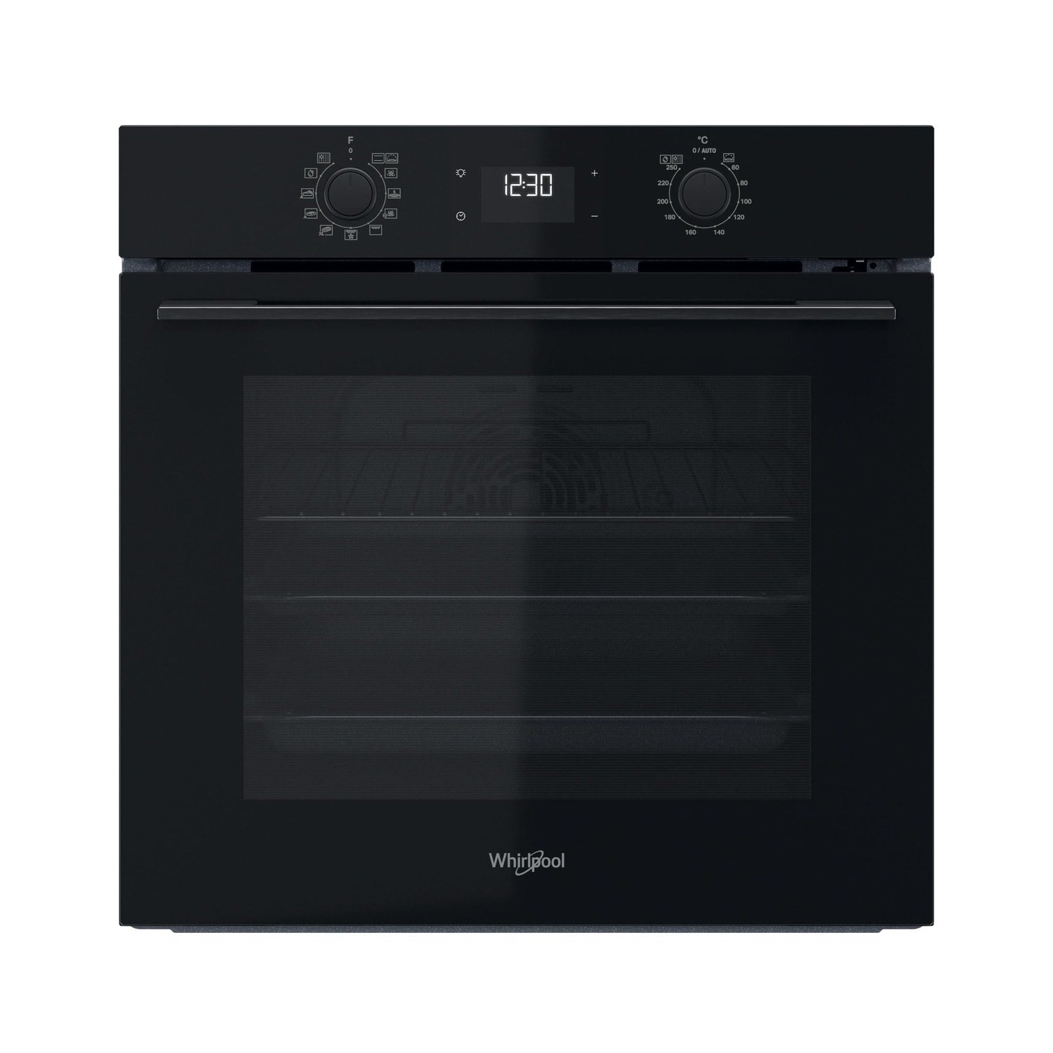 Built-in fan oven Whirlpool OMK58RU0B black