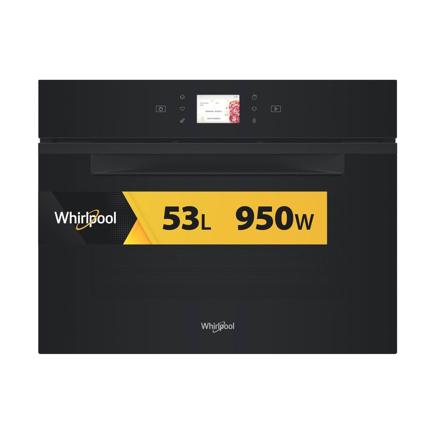 Built‑in compact oven with microwave Whirlpool WCW11O7HTSB