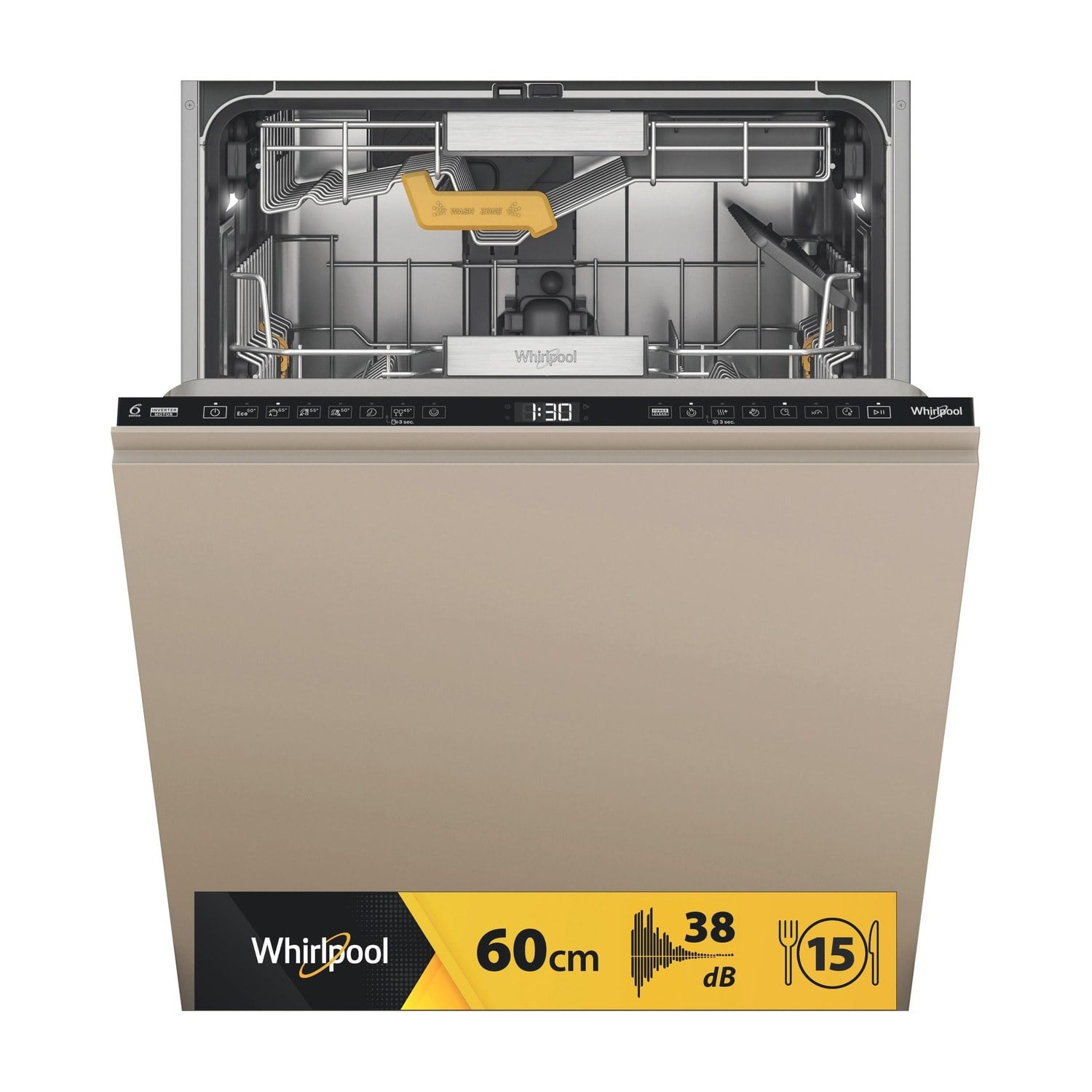 Fully built-in dishwasher Whirlpool WH8IA15AM3TUS0