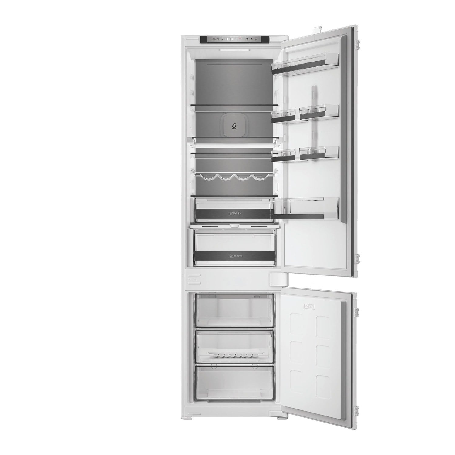 Einbau‑Kombikühlschrank Whirlpool WHK2 5323 B5E2
