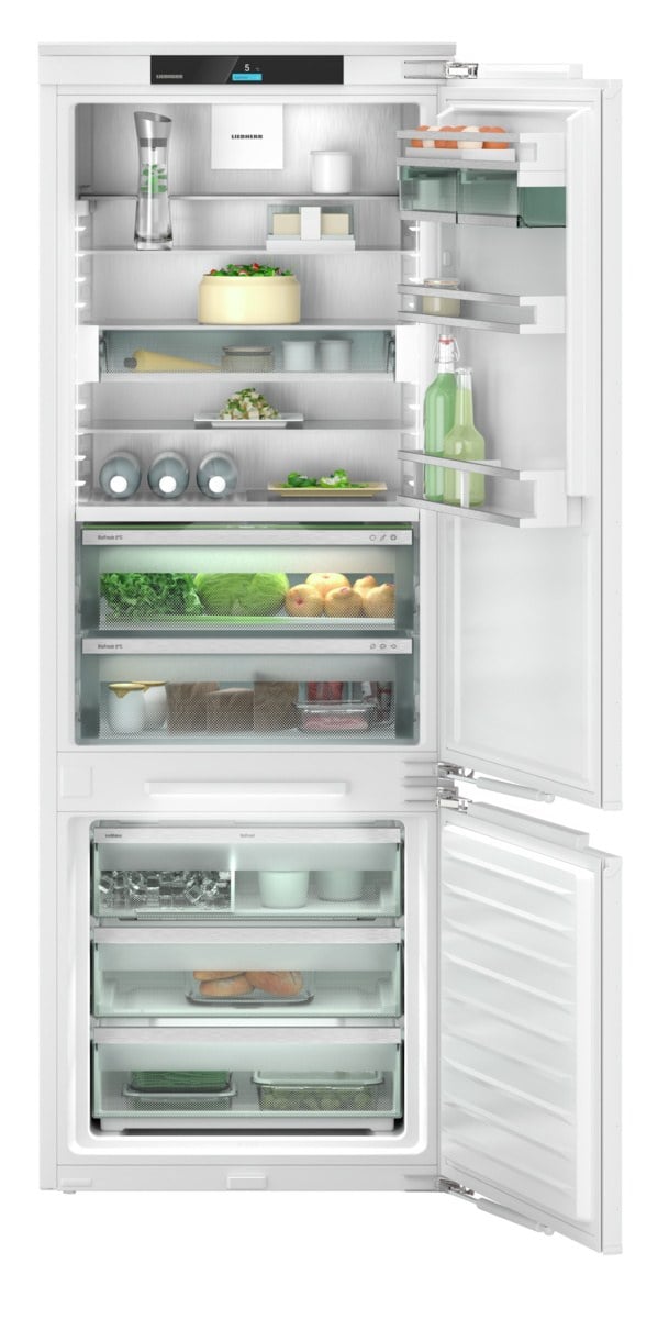 Built-in combined fridge with freezer XXL Liebherr ICBNbi7663