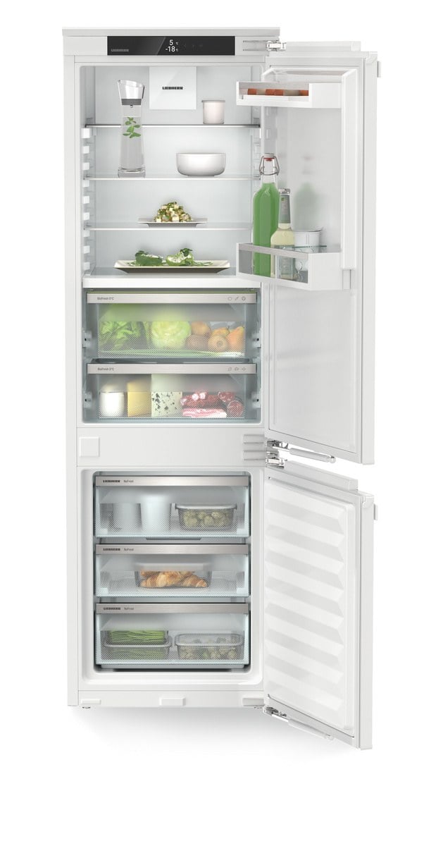 Built‑in combined refrigerator with freezer LIEBHERR ICBNdi 5123