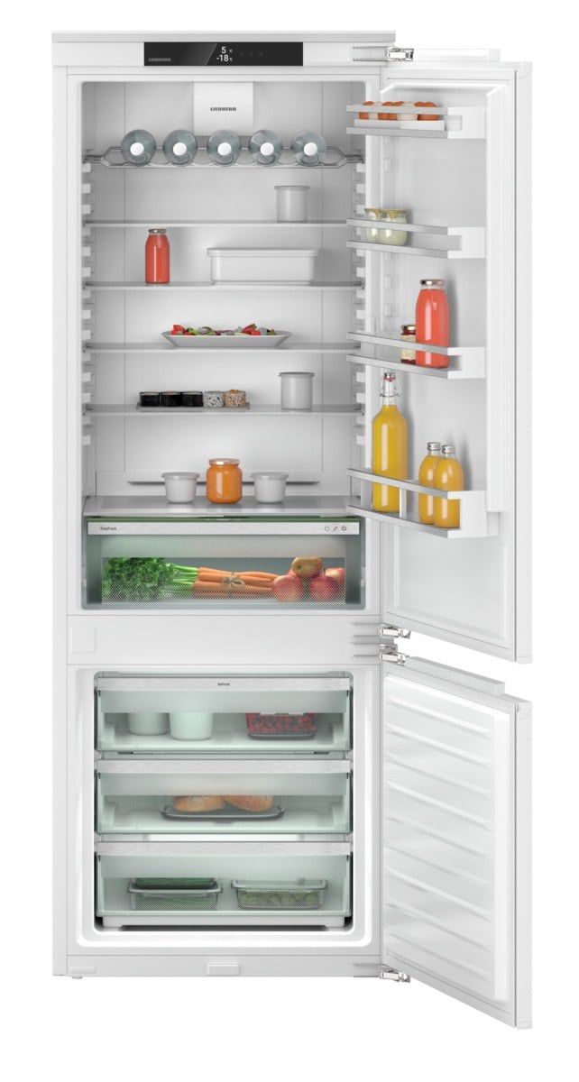 Built-in combined refrigerator with freezer XXL Liebherr ICNc7603