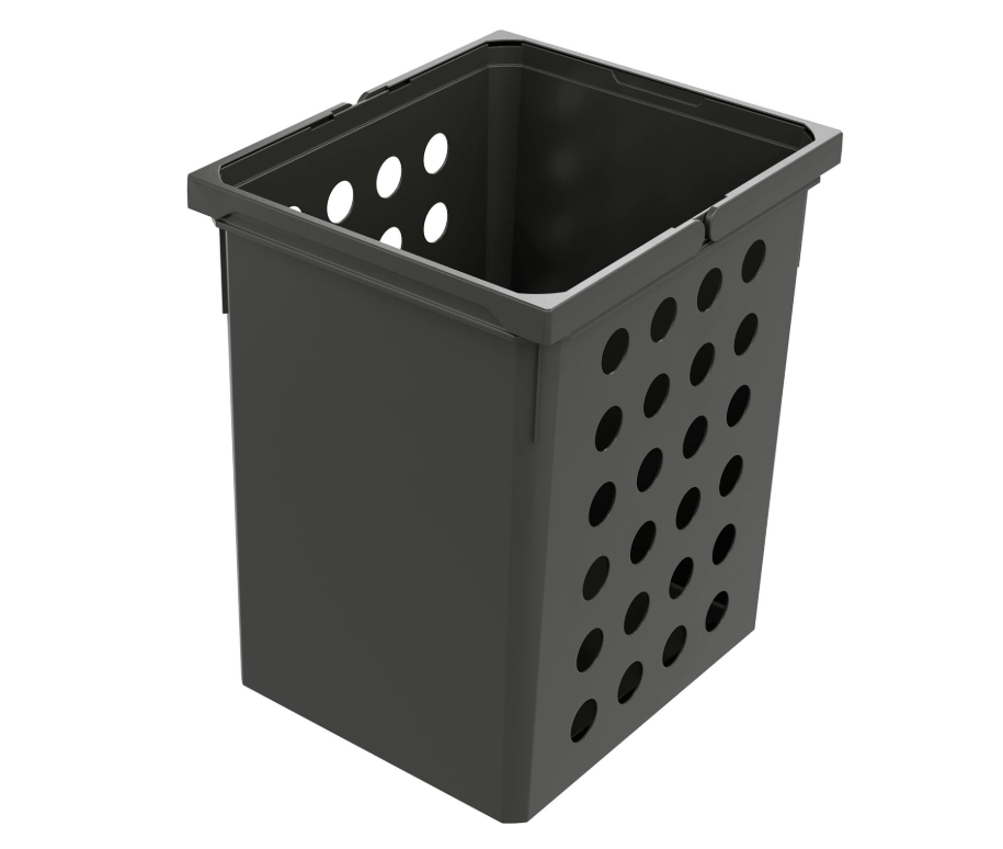 Koš na prádlo šedý 39 litrů