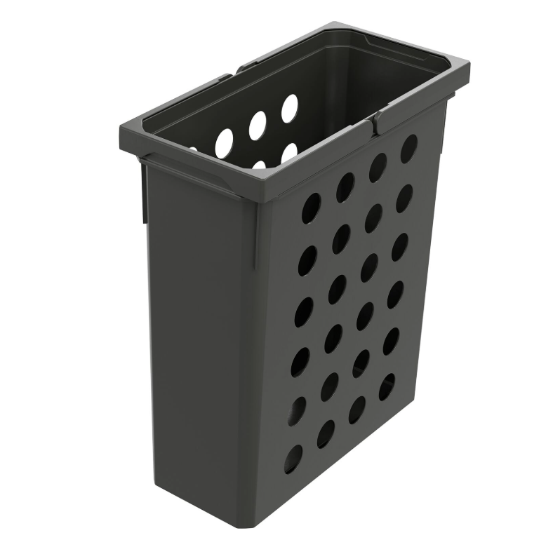 Koš na prádlo šedý 21 litrů