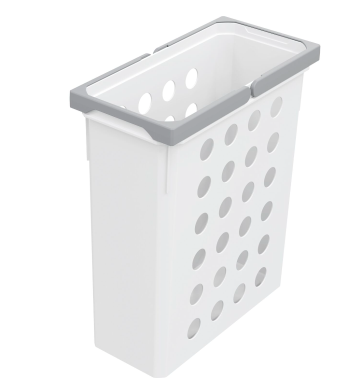 Koš na prádlo bílý 21 litrů