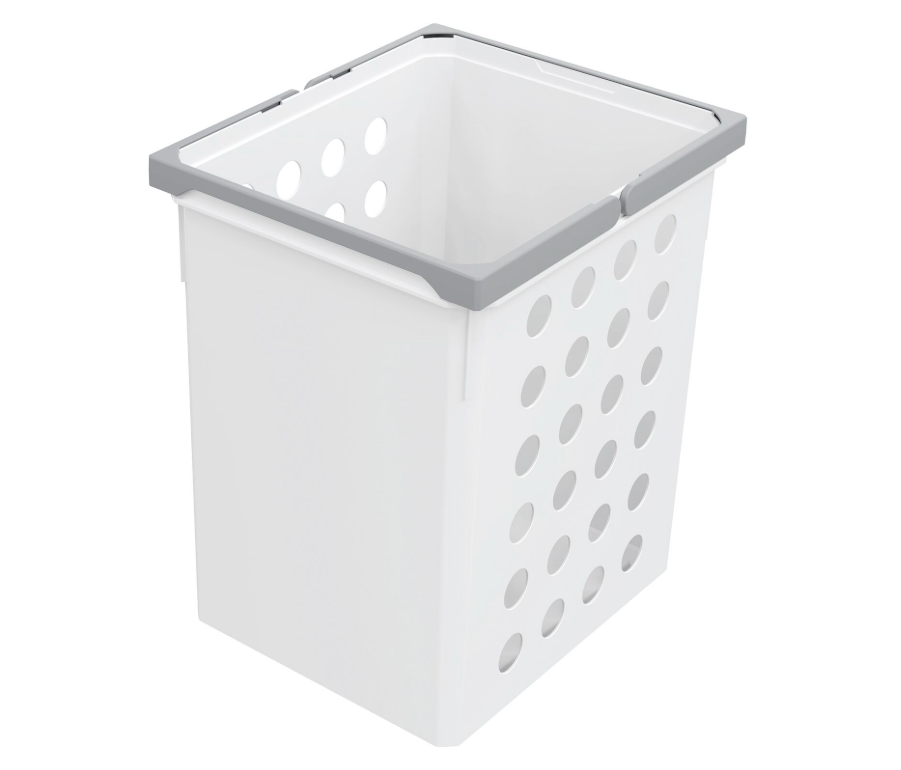 Koš na prádlo bílý 39 litrů