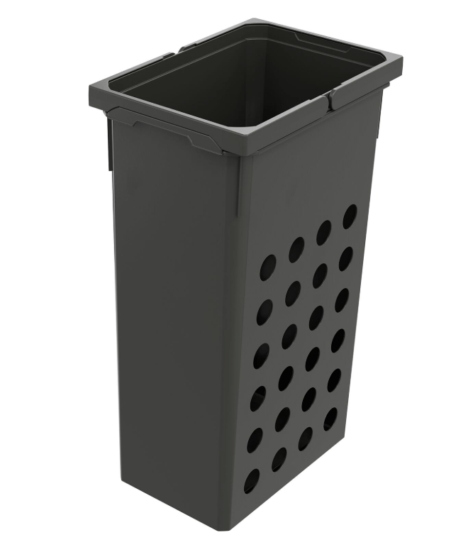 Koš na prádlo šedý 32 litrů