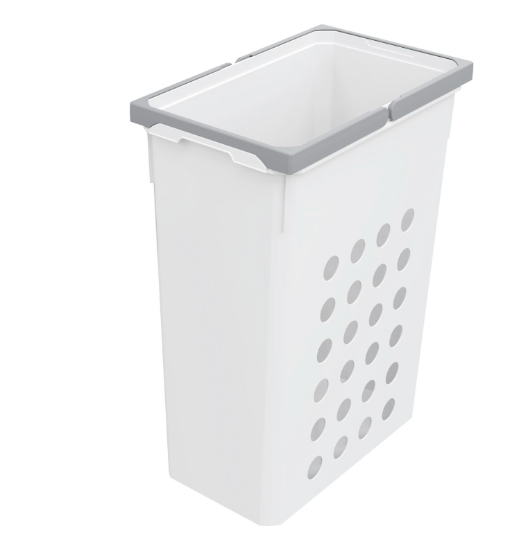 Koš na prádlo bílý 44 litrů