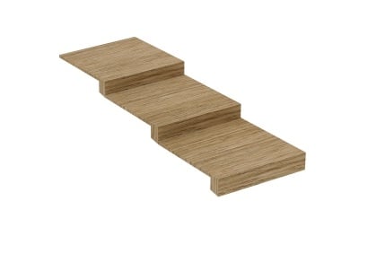 Spice holder Oak, 137x472x26mm
