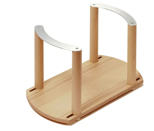 Plate holder, LiniQ, light oak