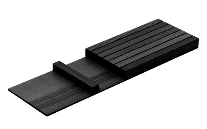 Knife holder, LiniQ , black ash