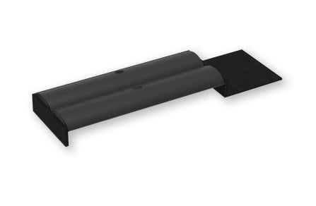 Foil holder ash, black, 137x522x38mm