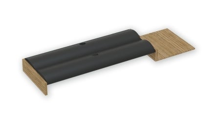 Foil holder Oak, 137x472x38mm