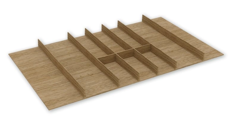 Drawer insert 900, Oak, 818x472x41,6mm