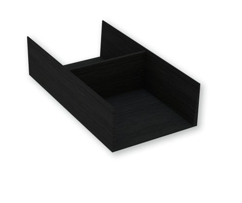 Multifunctional H-insert Ash, black, 247x472x120mm