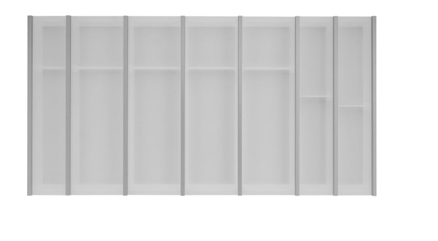 Ninka Cuisio pull-out pantry for Legrabox, carcass width 1000 mm, white plastic