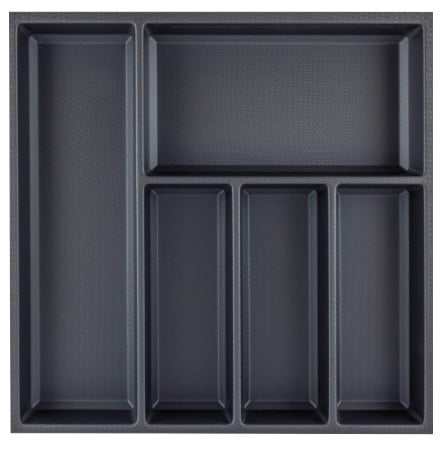 Drawer Agoform Sky + 1 divider, carcass width 550 mm, depth 550 plastic slate gray