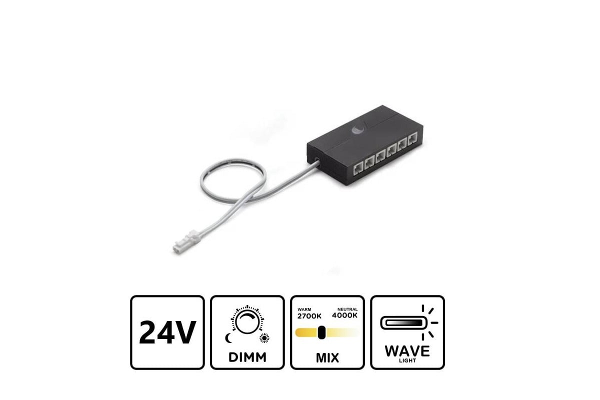 Orbit Einheit 72w/24vdc, Farbe schwarz - F -D-MWA