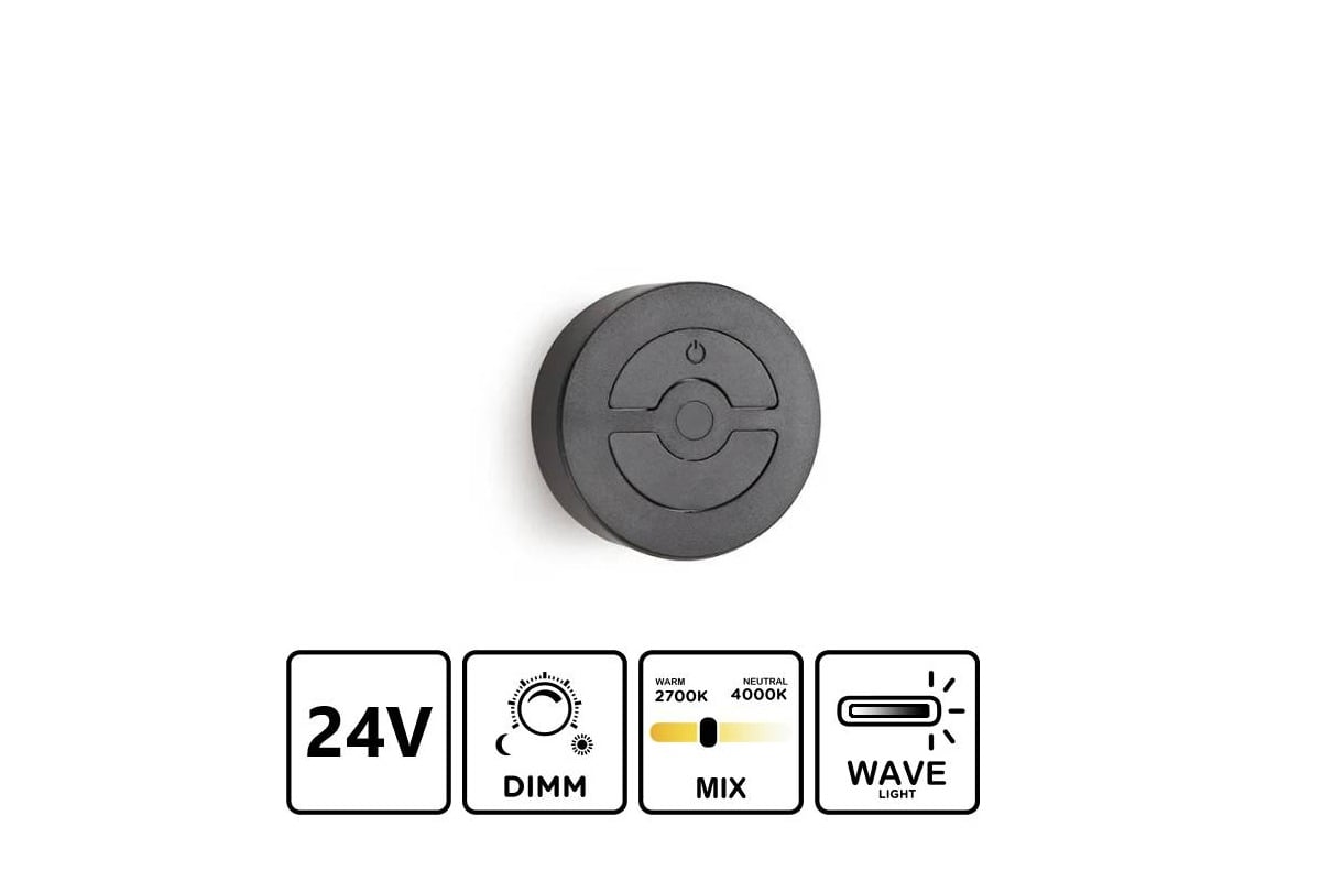 Orbit Steuerung 72w/24vdc, Farbe schwarz - F -D-MWA