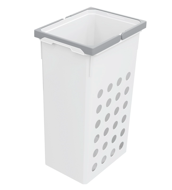 Koš na prádlo bílý 35 litrů
