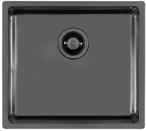 Stainless steel sink Foster KE R15 BOWL 450x400 Gun Metal