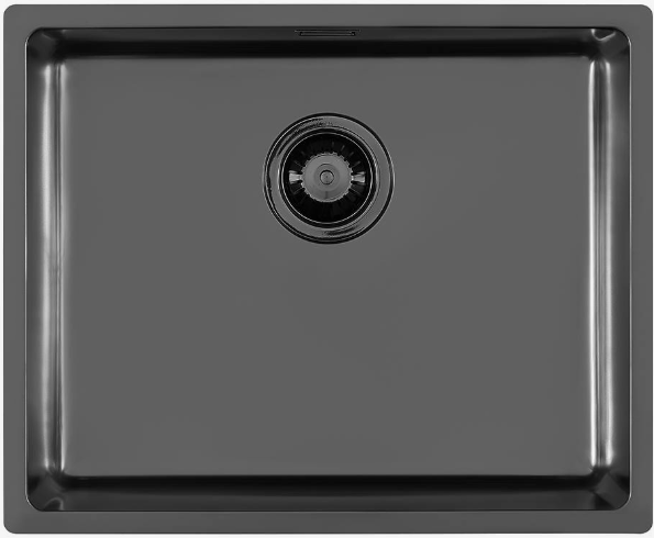 Edelstahl-Spüle Foster KE R15 BOWL Gun Metal