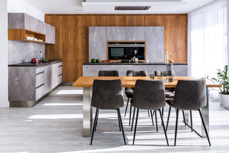 Betón Pearl Grey | Dub Cognac